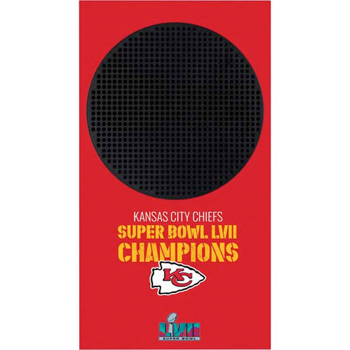 NFL Kansas City Chiefs Super Bowl LVII Champions Xbox Series S Console Skin